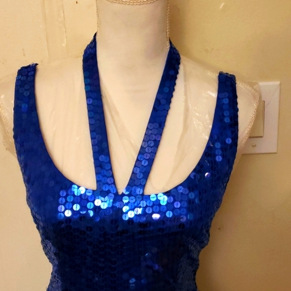 Peak Evenings Prom/Evening Sequin Dress SZ 4 - Picture 5 of 11